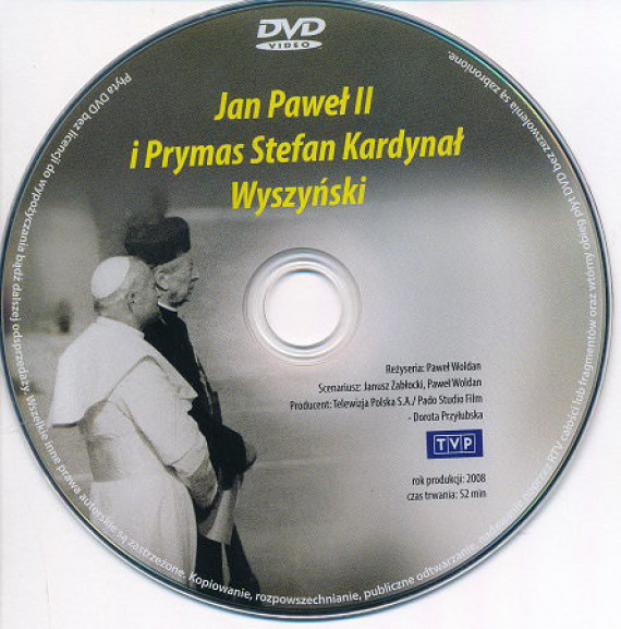 Jan Paweł II i Prymas Stefan Kardynał Wyszyński. Film DVD