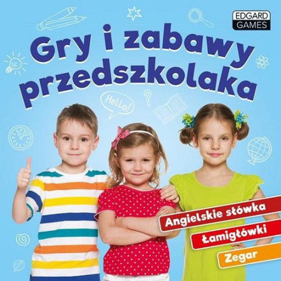 Gry i zabawy przedszkolaka. Zostań mistrzem łamigłówek!
