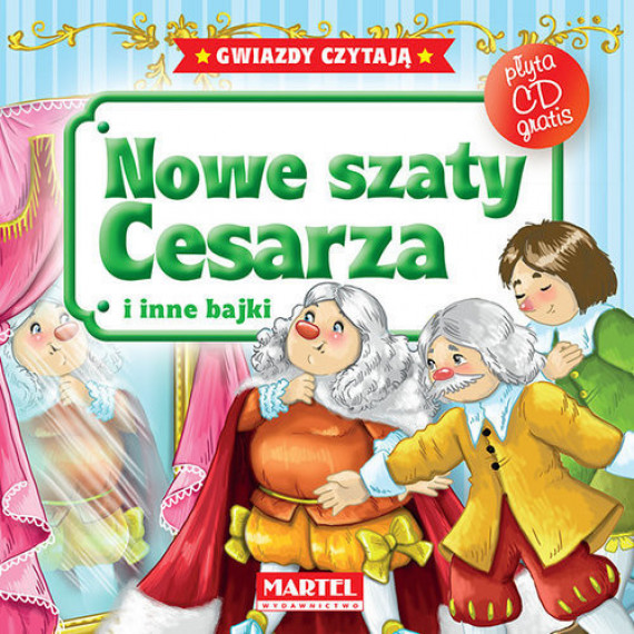 Gwiazdy czytają. Nowe szaty cesarza i inne bajki + CD