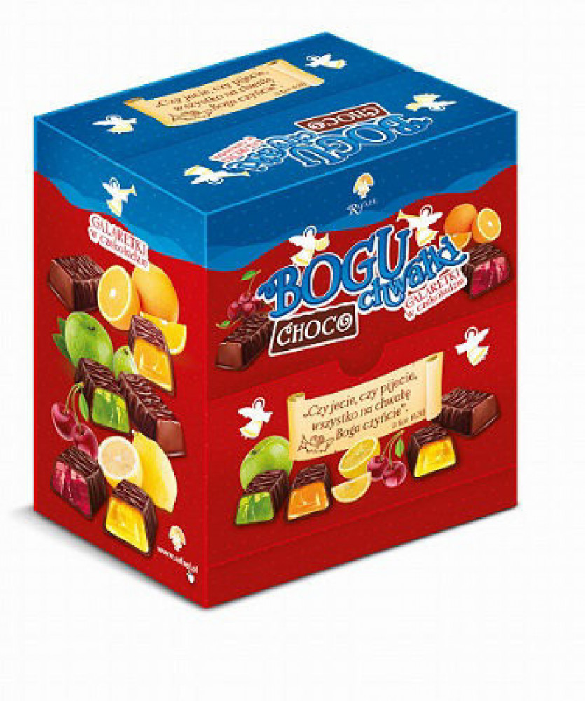 Boguchwałki CHOCO – galaretki w czekoladzie (Pudełko 3kg)