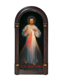 Obraz Jezu Ufam Tobie - wileński (rama heban)