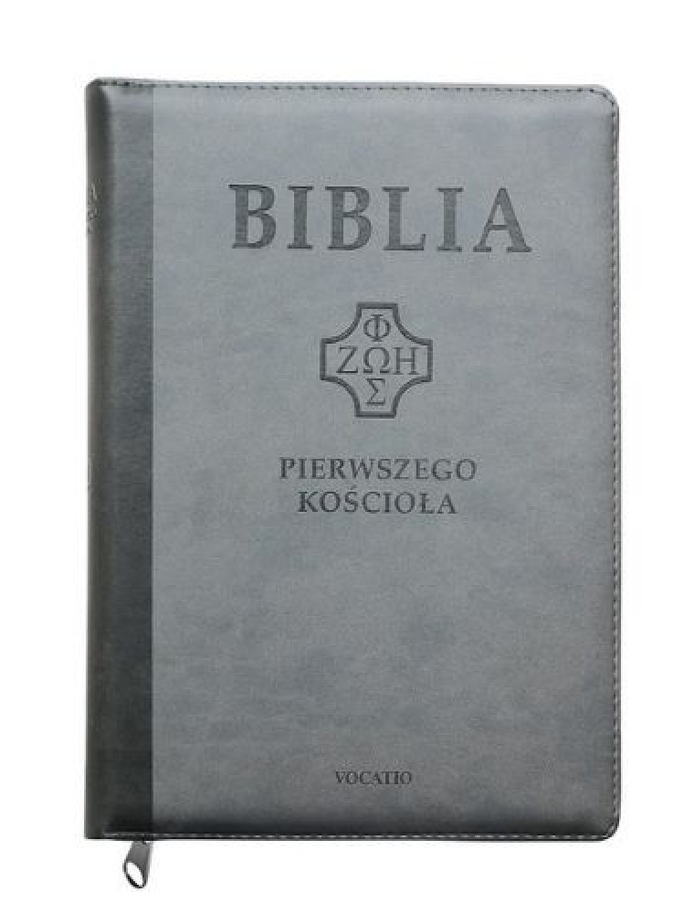 Biblia pierwszego Kościoła, okładka szara : Biblia