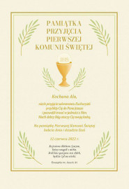 Biblia z komentarzami Jana Pawła II Pamiątka I Komunii świętej (z dedykacją)