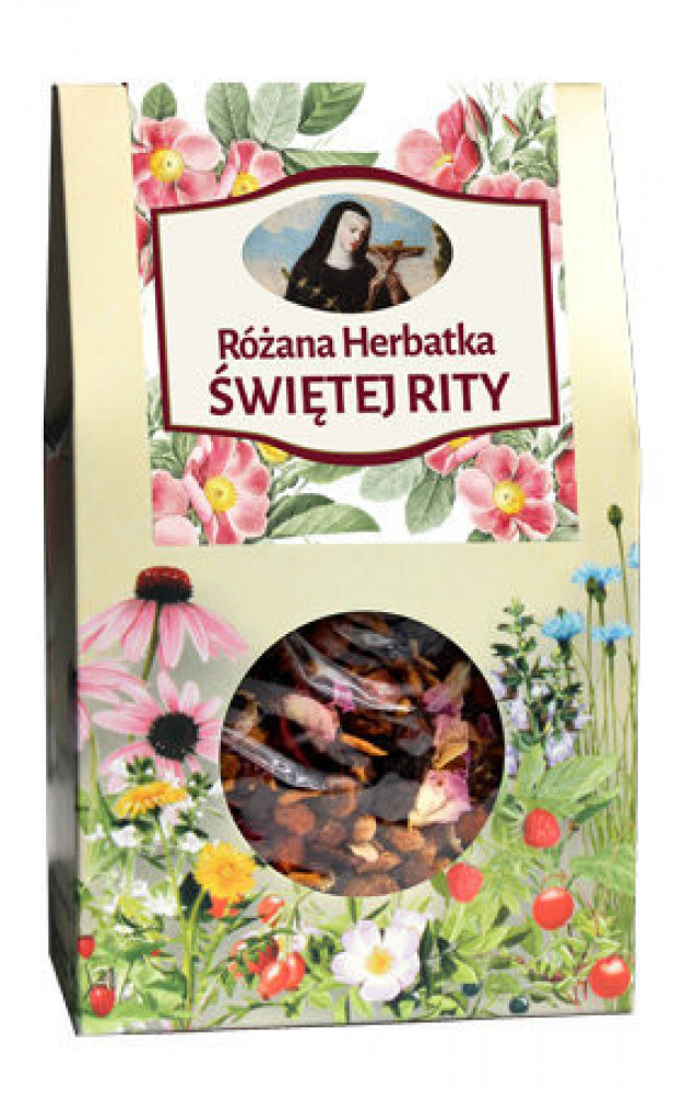 Różana herbatka Świętej Rity