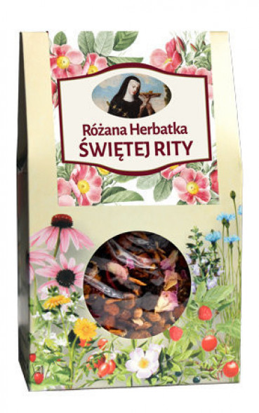 Różana herbatka Świętej Rity