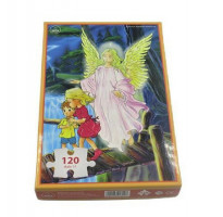 Puzzle 120 elementów - Anioł Stróż