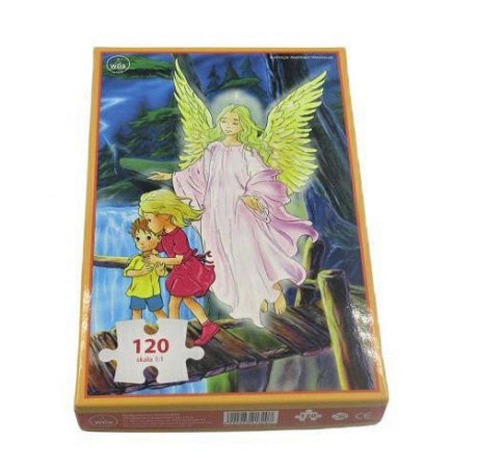 Puzzle 120 elementów - Anioł Stróż
