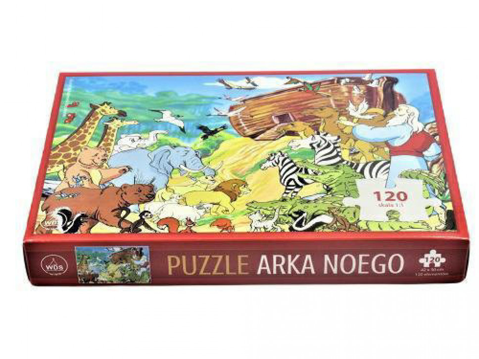 Puzzle 120 elementów - Arka Noego