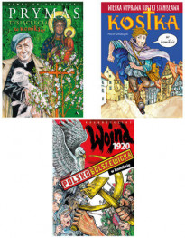 Nowy zestaw komiksów historycznych
