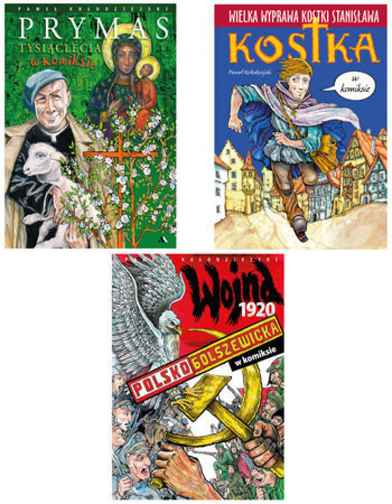 Nowy zestaw komiksów historycznych