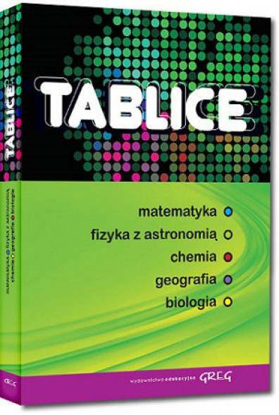 Tablice - Matematyka, fizyka z astronomią, chemia, geografia, biologia