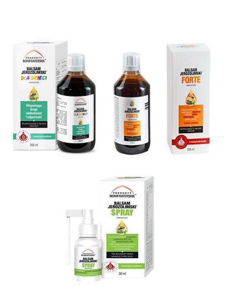 Pakiet Balsam Jerozolimski Plus + Spray
