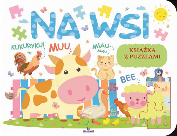 Na wsi. Książka z puzzlami