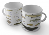Kubek wędkarza, ceramiczny