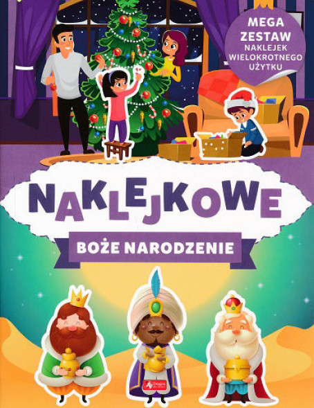 Naklejkowe Boże Narodzenie