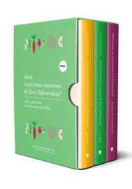 Dieta warzywno-owocowa dr Ewy Dąbrowskiej . Komplet 3 książek
