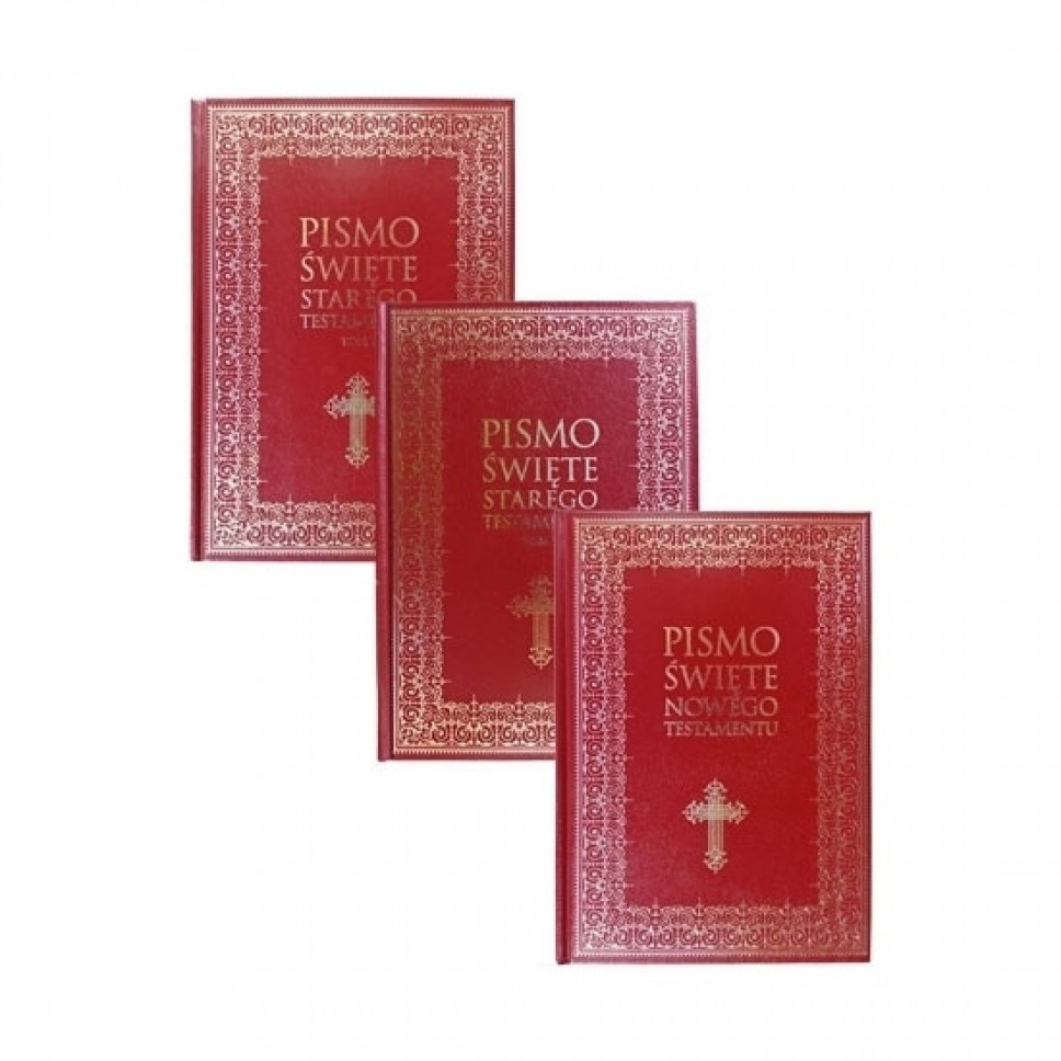 Pismo Święte Starego i Nowego Testamentu, t. 1-3. Duża czcionka