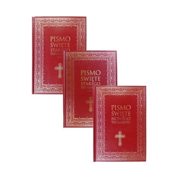 Pismo Święte Starego i Nowego Testamentu, t. 1-3. Duża czcionka
