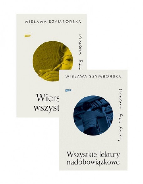 Komplet wierszy Wisławy Szymborskiej. Dwie książki