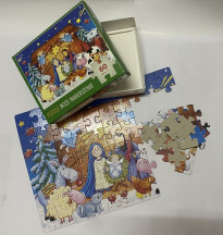 Boże Narodzenie. Puzzle 60 elementów