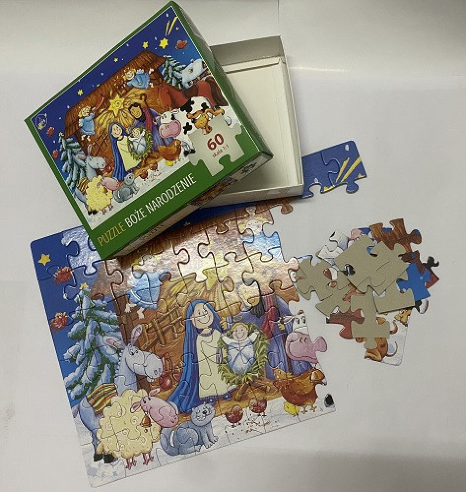 Boże Narodzenie. Puzzle 60 elementów