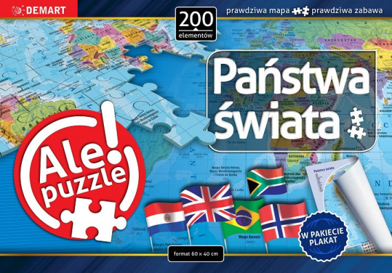 Państwa świata. Seria: Ale puzzle!