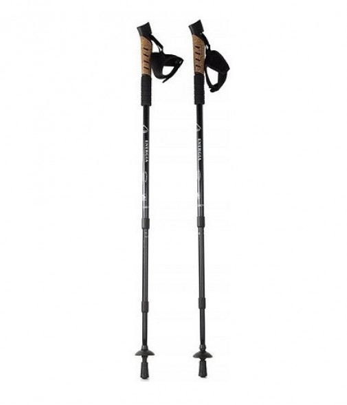 Kije NORDIC WALKING. Kolor czarny