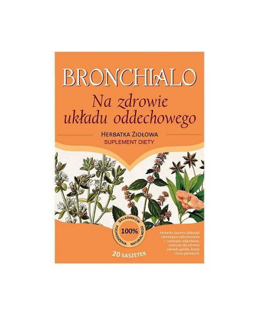 Franciszkańska herbatka BRONCHIALO - na zdrowie układu oddechowego