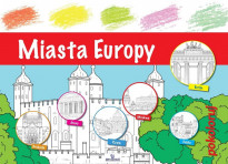 Miasta Europy. Pokoloruj