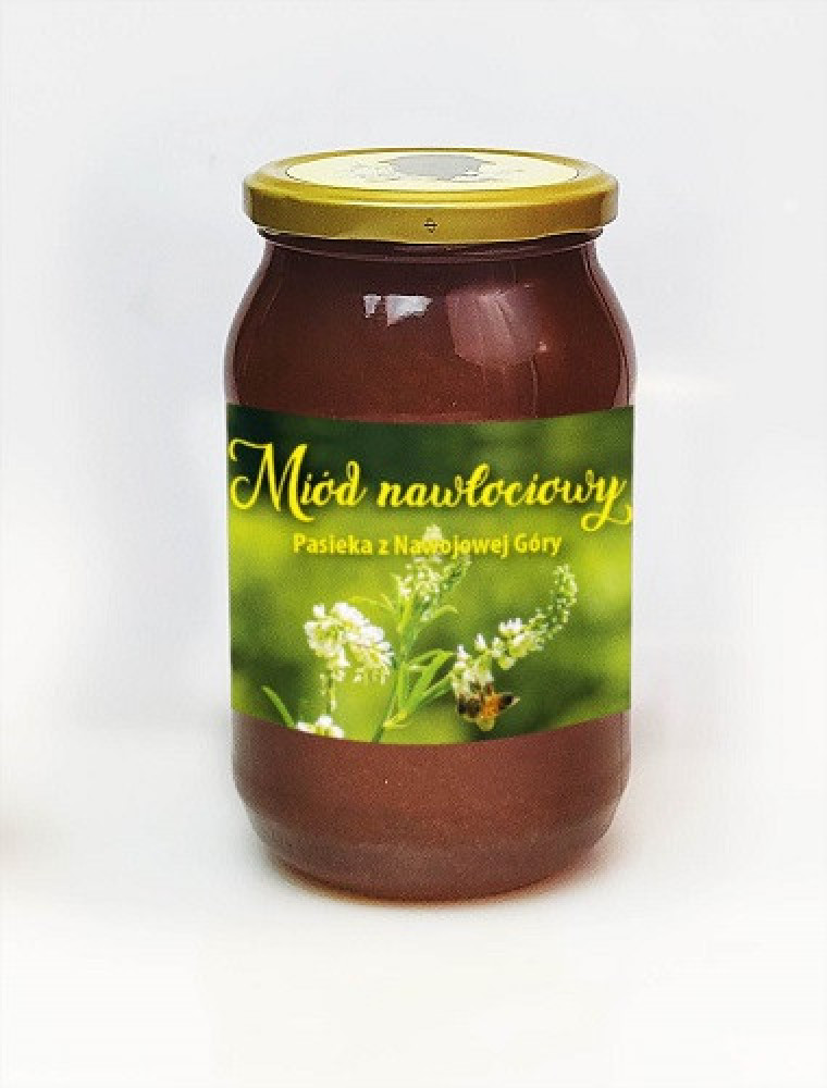 Miód nawłociowy, 1200g - Pasieka z Nawojowej Góry