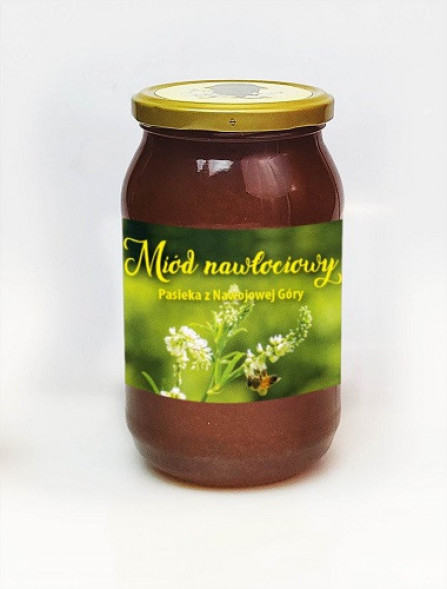 Miód nawłociowy, 1200g - Pasieka z Nawojowej Góry
