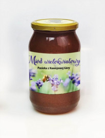 Miód wielokwiatowy, 1200g - Pasieka z Nawojowej Góry