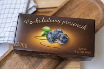 Czekoladowy prezencik. Śliwka w czekoladzie
