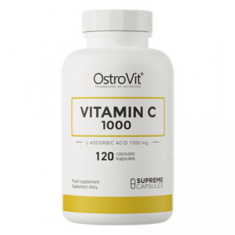 Witamina C 1000 mg, 120 kapsułek : OstroVit