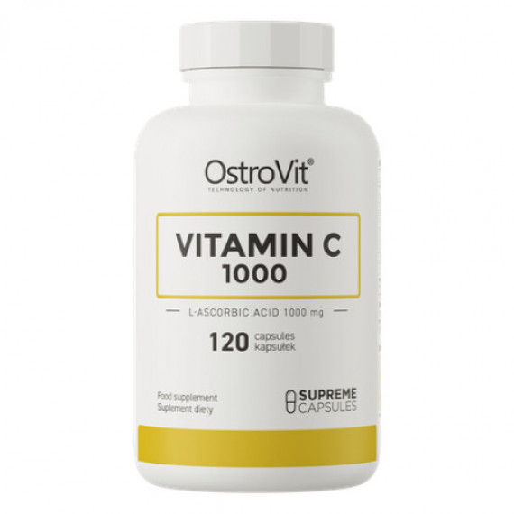 Witamina C 1000 mg, 120 kapsułek : OstroVit