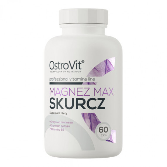 Magnez Max Skurcz 60 tabletek - OstroVit