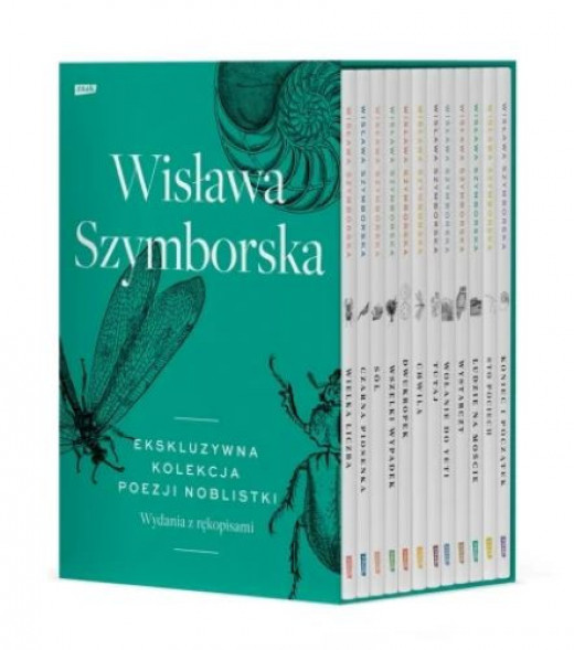 Tomy poetyckie. Kolekcja 12 tomów - Wisława Szymborska : Literatura