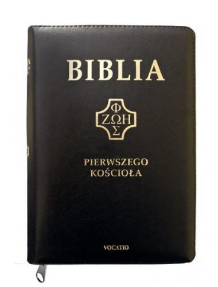 Biblia pierwszego Kościoła, okładka czarna : Biblia