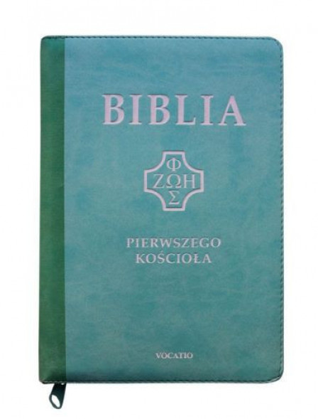 Biblia pierwszego Kościoła, okładka miętowa : Biblia