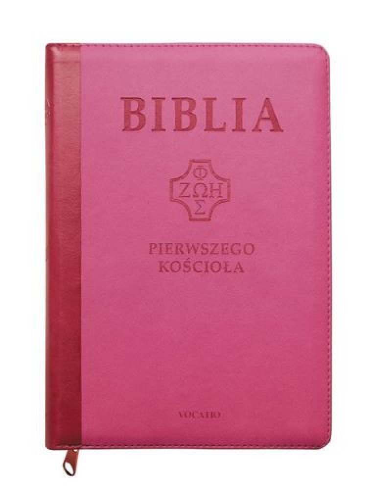 Biblia pierwszego Kościoła, okładka różowa : Biblia