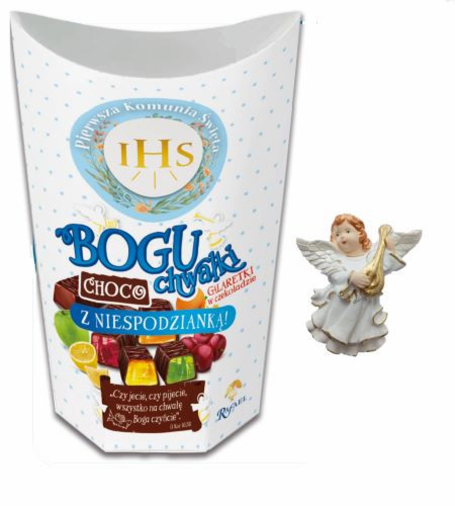 Boguchwałki CHOCO komunijne galaretki w czekoladzie : artykuły spożywcze