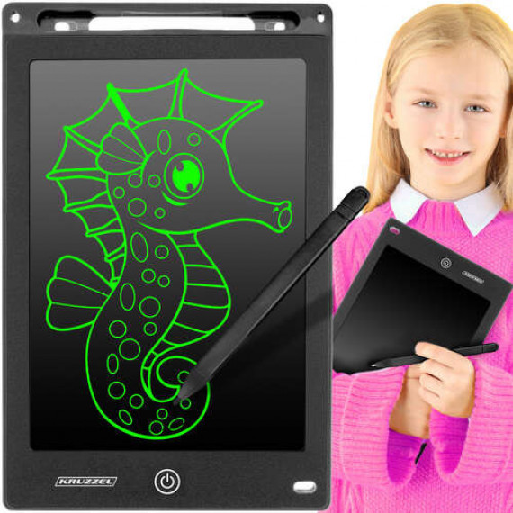 Tablet do rysowania 10” czarny : Gry i zabawy