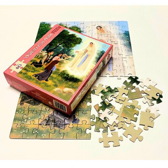 Matka Boża Fatimska. Puzzle 120 elementów : Gry i zabawy