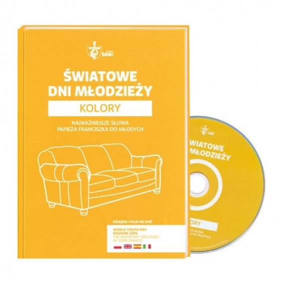 Światowe Dni Młodzieży. Kolory. Najważniejsze słowa papieża Franciszka do młodych - płyta DVD