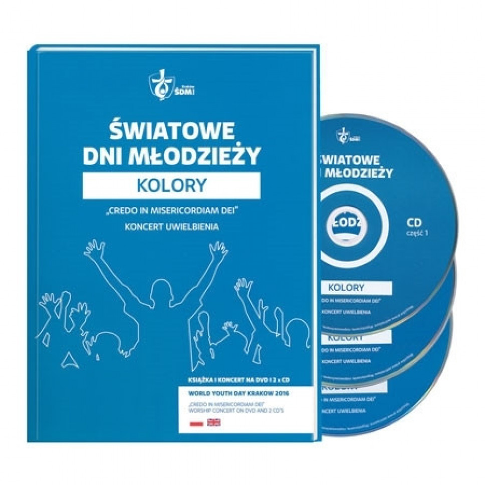 Światowe Dni Młodzieży. Kolory. „Credo in Misericordiam Dei” Koncert uwielbienia - płyta DVD