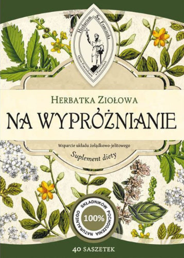 Franciszkańska herbatka na wypróżnianie : Preparaty ziołowe