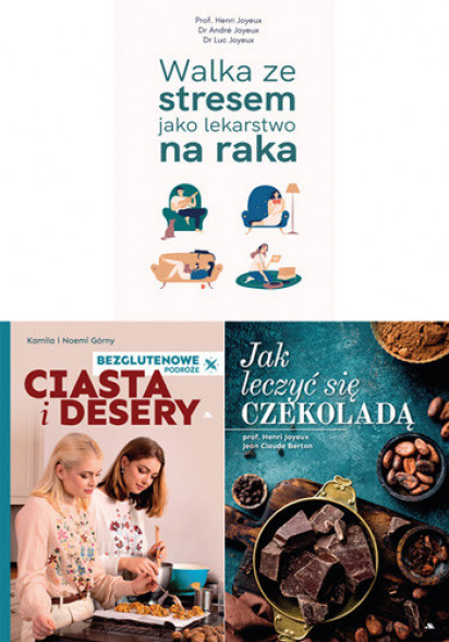 Klubowy pakiet dla zdrowia - Jak leczyć się czekoladą, Walka ze stresem..., Ciasta i desery. Bezglutenowe...