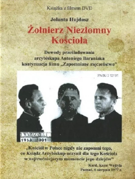 Żołnierz Niezłomny Kościoła. Książka + film DVD - Jolanta Hajdasz : Książka z filmem DVD