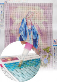 Haft diamentowy mozaika Matka Boża : Dewocjonalia : Soulima