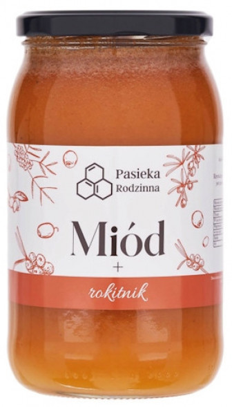 Miód z rokitnikiem 1150 g : Artykuły spożywcze